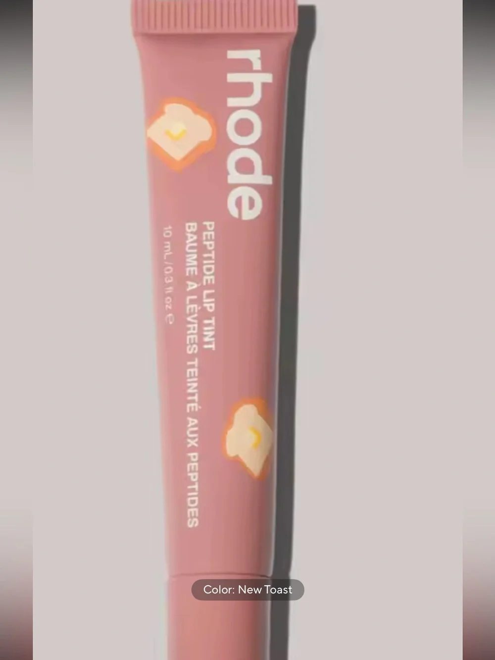 RHODE Peptide Lip Tint — New Toast Pink